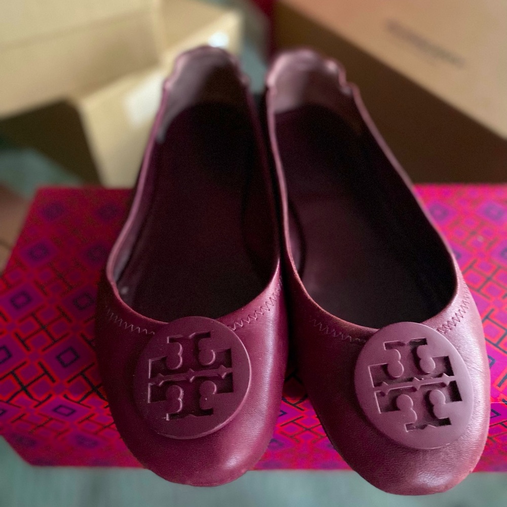 Tory burch ballet flats